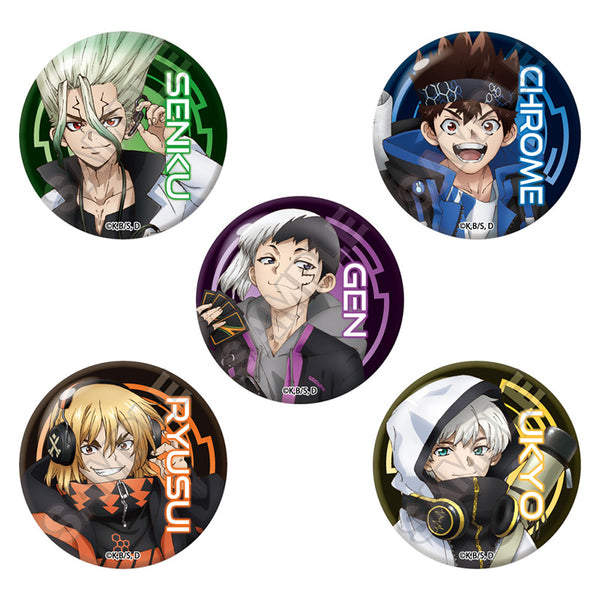 『Dr.STONE』サイバーパンク 缶バッジ 全5種【BOX】【202610再販】
