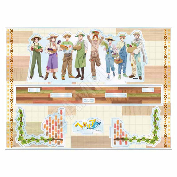 『ヘタリア World★Stars』収穫祭 アクリルスタンドジオラマ【202507再販】