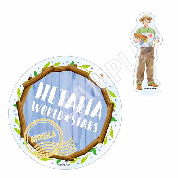 『ヘタリア World★Stars』収穫祭 アクリルスタンドコースター アメリカ【202610再販】
