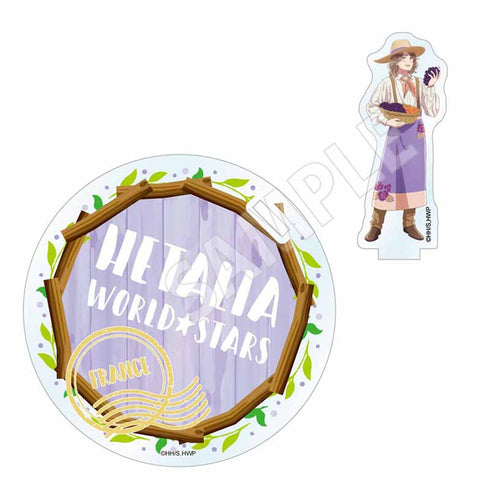 『ヘタリア World★Stars』収穫祭 アクリルスタンドコースター フランス【202507再販】