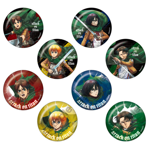 『進撃の巨人』be determined 缶バッジ 全8種【BOX】【202610再販】