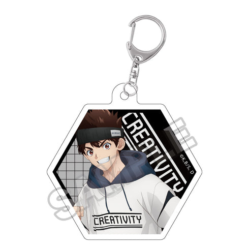 『Dr.STONE』Monotone Street ダイカットアクリルキーチェーン クロム【202610再販】
