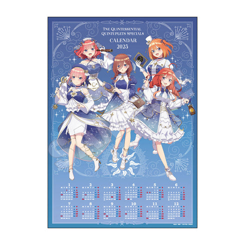 『五等分の花嫁∽』壁掛けカレンダー 2025(ポスター仕様)