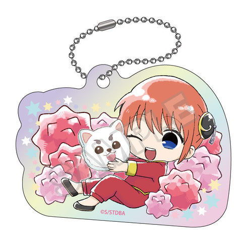 『銀魂』こんぺいとう オーロラアクリルキーチェーン 神楽【202505再販】