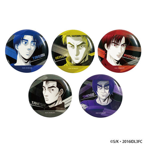 『新劇場版 頭文字D Legend3-夢現-』モノトーンアート 缶バッジ 全5種【BOX】【202507再販】