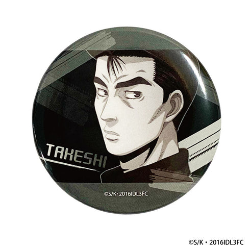 『新劇場版 頭文字D Legend3-夢現-』モノトーンアート 缶バッジ【BOX】【202505再販】