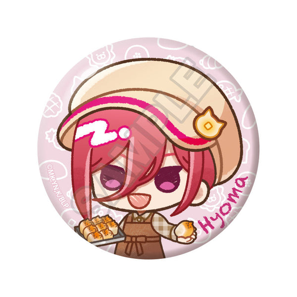 『ブルーロック』クレヨンタッチ パン屋さん 缶バッジ 千切 豹馬【202505再販】