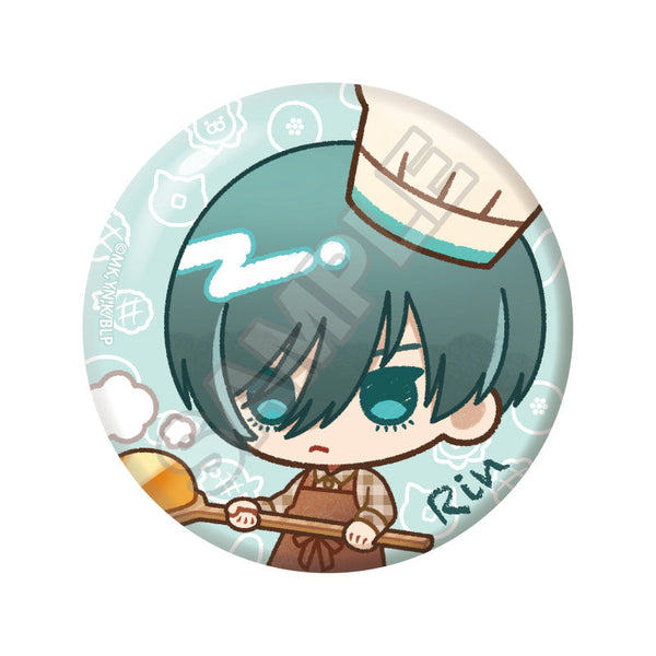 『ブルーロック』クレヨンタッチ パン屋さん 缶バッジ 糸師 凛【202505再販】