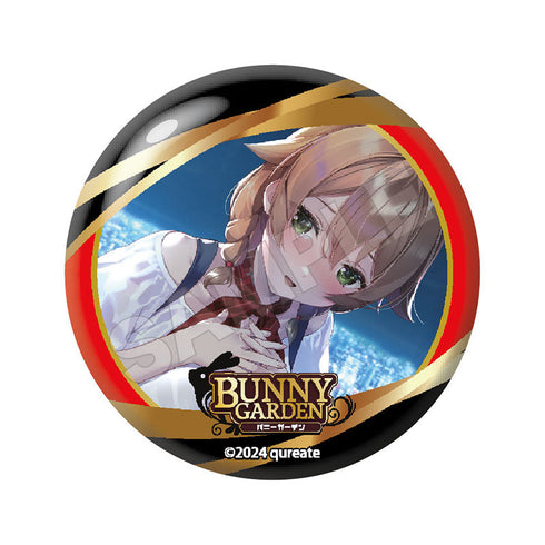 『バニーガーデン』グリッター缶バッジ ※1BOX=9入