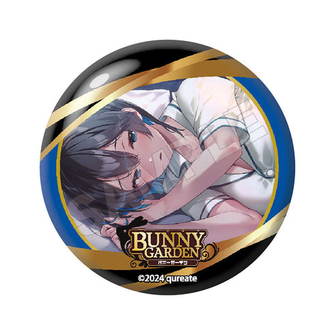 『バニーガーデン』グリッター缶バッジ ※1BOX=9入