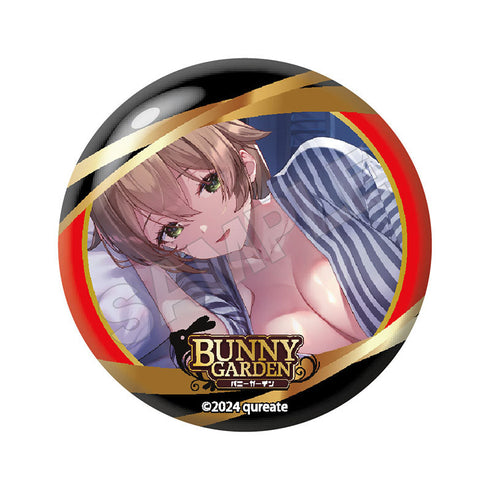 『バニーガーデン』グリッター缶バッジ ※1BOX=9入