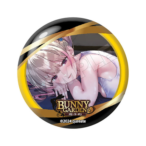 『バニーガーデン』グリッター缶バッジ ※1BOX=9入