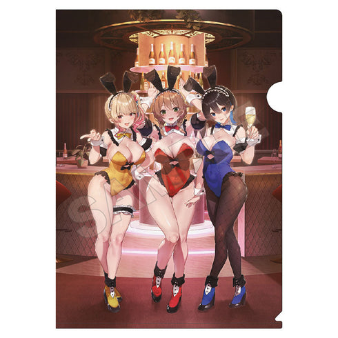 『バニーガーデン』バニーメイド A4クリアファイル
