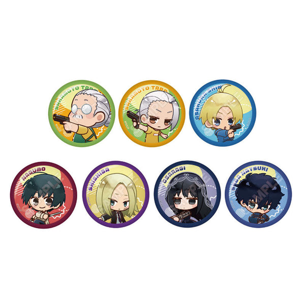 『SAKAMOTO DAYS』くるんどーる 戦闘 缶バッジ ※1BOX=7入