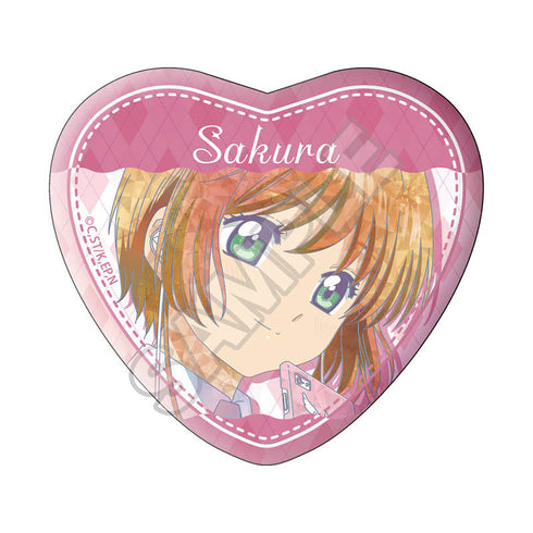 『カードキャプターさくら クリアカード編』Jewel Flash Vol.2 ハート缶バッジ【BOX】