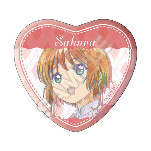 『カードキャプターさくら クリアカード編』Jewel Flash Vol.2 ハート缶バッジ【BOX】