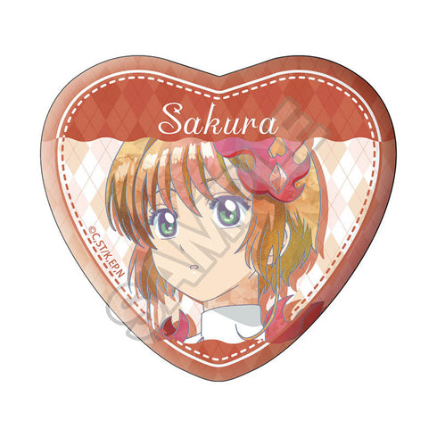 『カードキャプターさくら クリアカード編』Jewel Flash Vol.2 ハート缶バッジ【BOX】