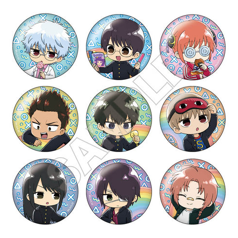『3年Z組銀八先生』虹 グリッター缶バッジ 全9種【BOX】【202610再販】
