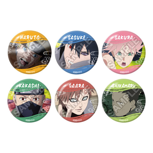 『NARUTO -ナルト- 疾風伝』場面写vol.1 缶バッジ 全6種【BOX】【202610再販】
