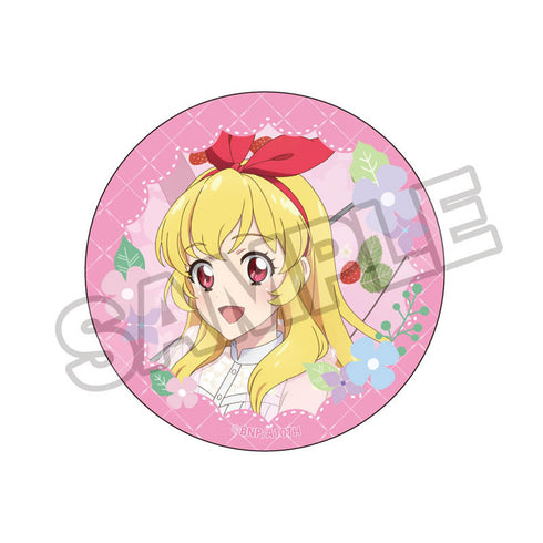 『アイカツ! 10th STORY ~未来へのSTARWAY~』雨の日 グリッター缶バッジ ※1BOX=8入