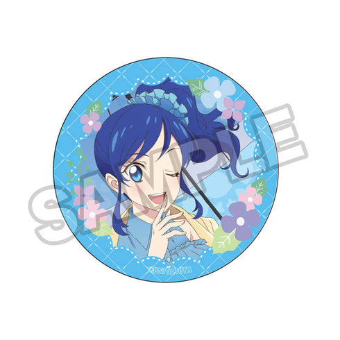 『アイカツ! 10th STORY ~未来へのSTARWAY~』雨の日 グリッター缶バッジ ※1BOX=8入