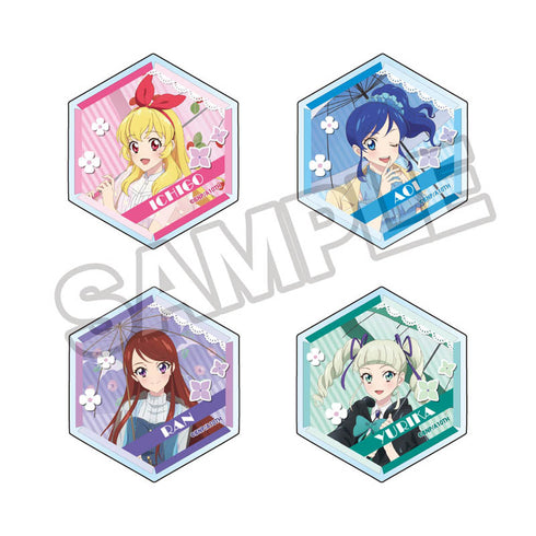 『アイカツ! 10th STORY ~未来へのSTARWAY~』雨の日 アクリルバッジ ※1セット=4入【BOX】