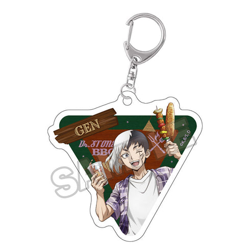 『Dr.STONE』バーベキュー アクリルキーチェーン あさぎりゲン