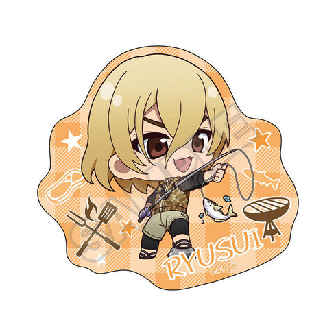 『Dr.STONE』ちびっつ! バーベキュー ステッカー 七海龍水