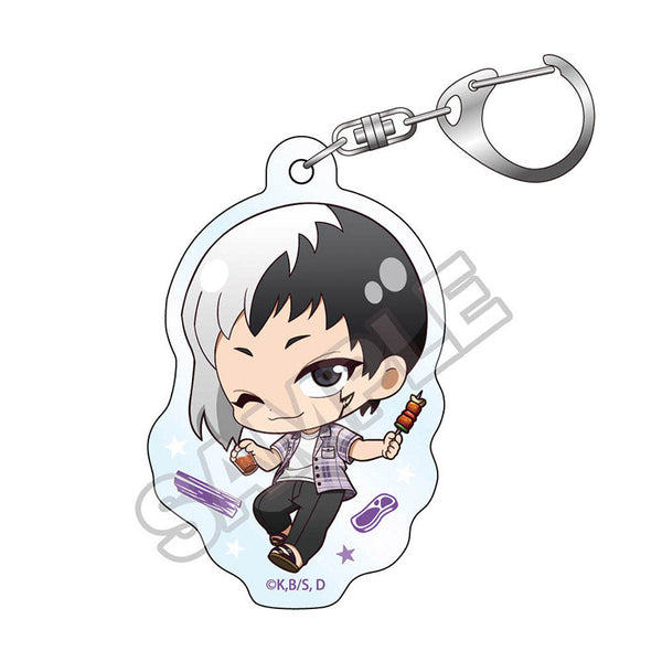 『Dr.STONE』ちびっつ! バーベキュー アクリルキーチェーン あさぎりゲン