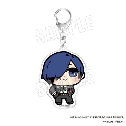 『ペルソナ3 リロード』主人公×ぶくぶ おおきめアクリルキーホルダー 01 主人公【202509再販】