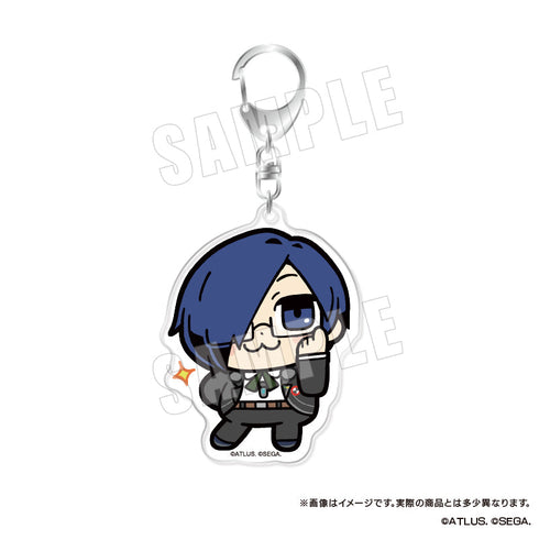 『ペルソナ3 リロード』主人公×ぶくぶ おおきめアクリルキーホルダー 06 学力 ランク6【202509再販】