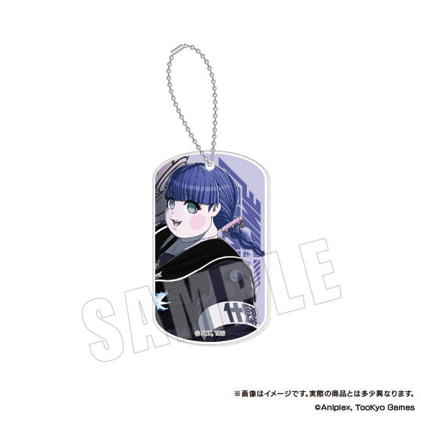 『HUNDRED LINE -最終防衛学園-』アクリルキーホルダー 15 喪白もこ