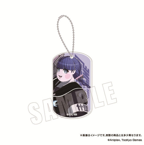 『HUNDRED LINE -最終防衛学園-』アクリルキーホルダー 15 喪白もこ【202510再販】