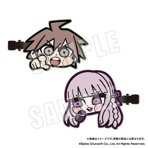 『ダンガンロンパシリーズ×ぶくぶ』前髪クリップセット 01 苗木誠&霧切響子