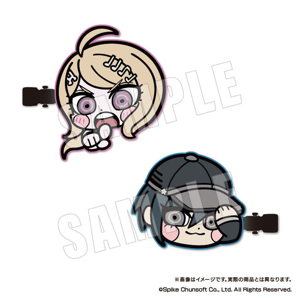 『ダンガンロンパシリーズ×ぶくぶ』前髪クリップセット 05 赤松楓&最原終一