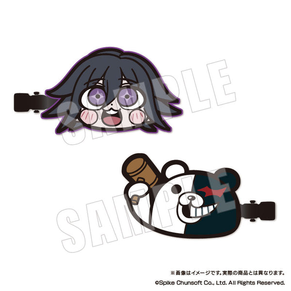 『ダンガンロンパシリーズ×ぶくぶ』前髪クリップセット 06 王馬小吉&モノクマ