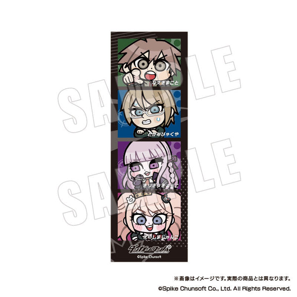 『ダンガンロンパシリーズ×ぶくぶ』4カットステッカー 01 ダンガンロンパ