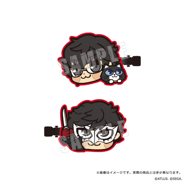 『ペルソナ5 ザ・ロイヤル』主人公×ぶくぶ 前髪クリップセット 01 主人公