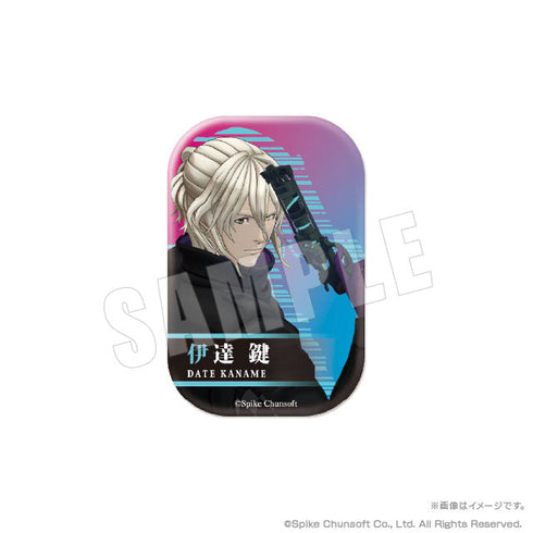 『伊達鍵は眠らない - From AI:ソムニウムファイル』スクエアカンバッジ 01 伊達鍵