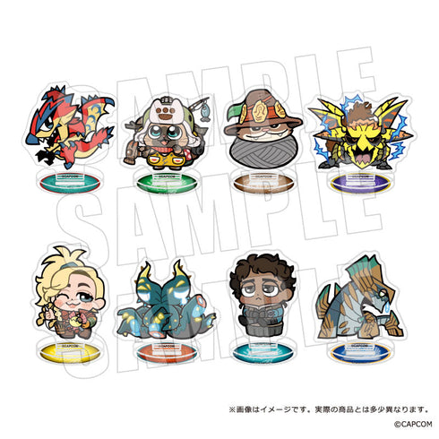『モンスターハンターワイルズ×ぶくぶ』ちいさめアクリルスタンド Vol.2【BOX】