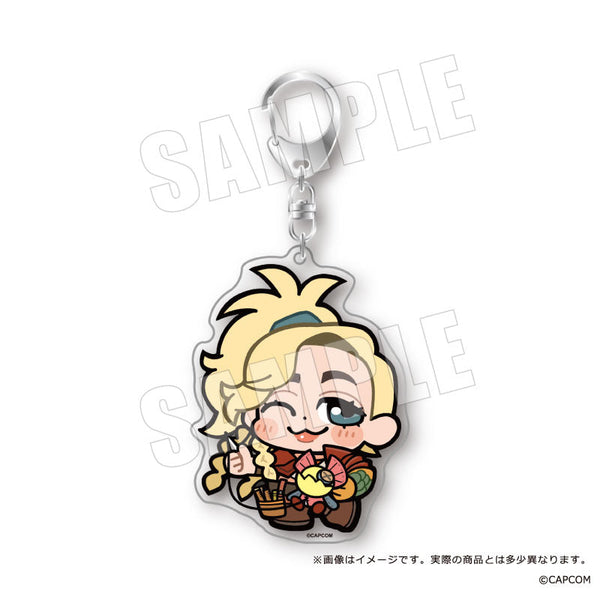 『モンスターハンターワイルズ×ぶくぶ』おおきめアクリルキーホルダー 04 ジェマ