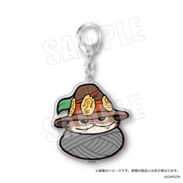 『モンスターハンターワイルズ×ぶくぶ』おおきめアクリルキーホルダー 07 ルロウ