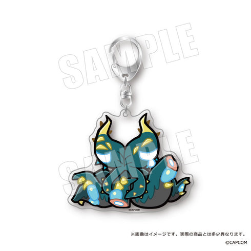 『モンスターハンターワイルズ×ぶくぶ』おおきめアクリルキーホルダー 14 ヌ・エグドラ
