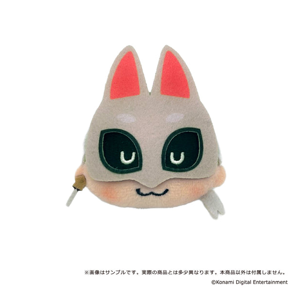 《SILENT HILL × 布库布》毛绒徽章 02 戴狐面具的男人