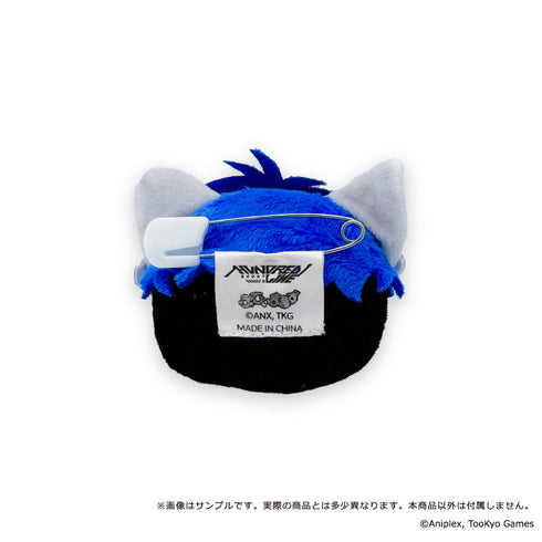 『HUNDRED LINE -最終防衛学園-』ぷてぃまるず ぬいぐるみバッジ 06 面影歪