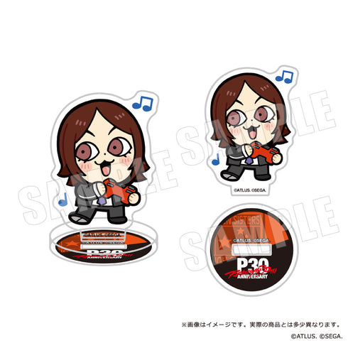 『P30th』主人公×ぶくぶ ちいさめアクリルスタンド【BOX】