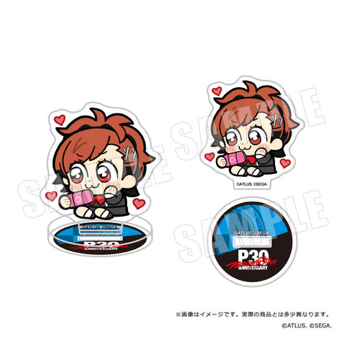 『P30th』主人公×ぶくぶ ちいさめアクリルスタンド【BOX】