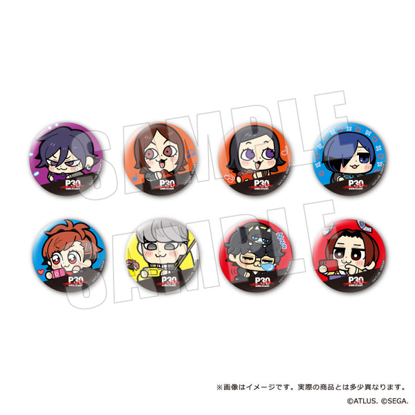 『P30th』主人公×ぶくぶ カンバッジ【BOX】