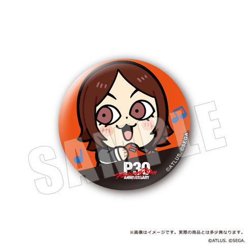『P30th』主人公×ぶくぶ カンバッジ【BOX】