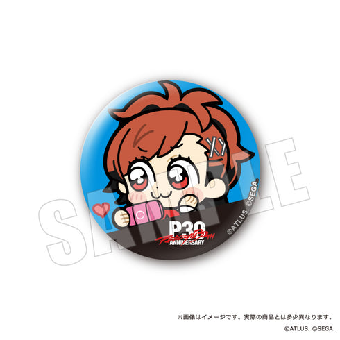 『P30th』主人公×ぶくぶ カンバッジ【BOX】